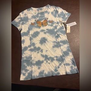 Aeropostale Tie Dye Butterfly Tee